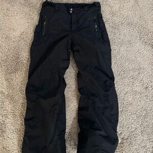 Columbia Black Insulated Snow Pants
